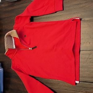 Carters 1/4 zip sweatshirt Sherpa neck